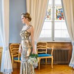 60 Gold Glam Wedding Dresses Inspiration 24