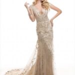 60 Gold Glam Wedding Dresses Inspiration 29