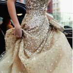 60 Gold Glam Wedding Dresses Inspiration 42