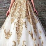 60 Gold Glam Wedding Dresses Inspiration 45