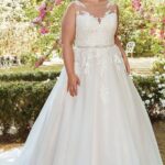 70 Elegant Ball Gown Wedding Dresses For Plus Size 10