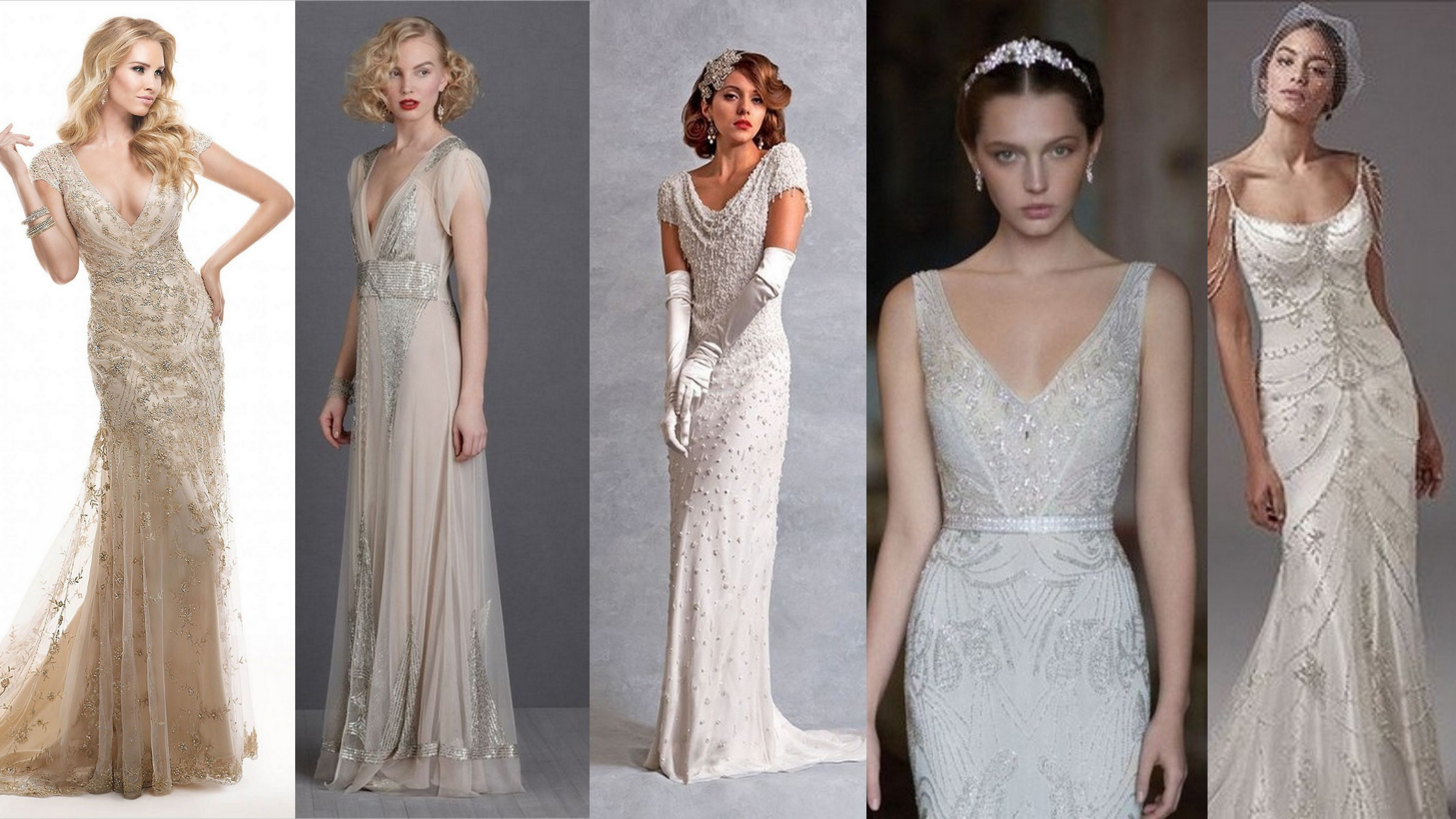 70 Gatsby Glamour Wedding Dresses Ideas