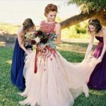80 Colorful Wedding Dresses Ideas 30