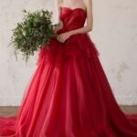 80 Colorful Wedding Dresses Ideas 36