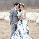 80 Colorful Wedding Dresses Ideas 39