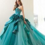 80 Colorful Wedding Dresses Ideas 51