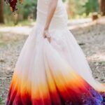 80 Colorful Wedding Dresses Ideas 66