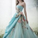 80 Colorful Wedding Dresses Ideas 67