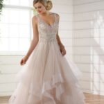 80 Inspiring Beautiful Sequin Bridal Gown 15