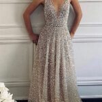 80 Inspiring Beautiful Sequin Bridal Gown 28