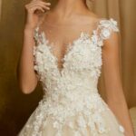 80 Inspiring Beautiful Sequin Bridal Gown 29