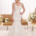 80 Inspiring Beautiful Sequin Bridal Gown 4