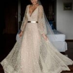 80 Inspiring Beautiful Sequin Bridal Gown 44