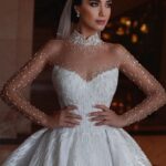 80 Inspiring Beautiful Sequin Bridal Gown 9