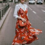 80 Stylish and Comfy Dress and Sneakers Outfit Look 10