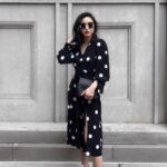 80 Stylish and Comfy Dress and Sneakers Outfit Look 15