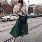 80 Stylish and Comfy Dress and Sneakers Outfit Look 2