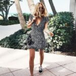 80 Stylish and Comfy Dress and Sneakers Outfit Look 25