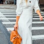 80 Stylish and Comfy Dress and Sneakers Outfit Look 53