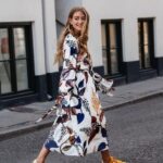 80 Stylish and Comfy Dress and Sneakers Outfit Look 59