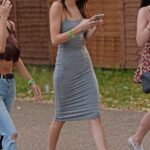 80 Stylish and Comfy Dress and Sneakers Outfit Look 65