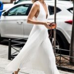 80 Stylish and Comfy Dress and Sneakers Outfit Look 71