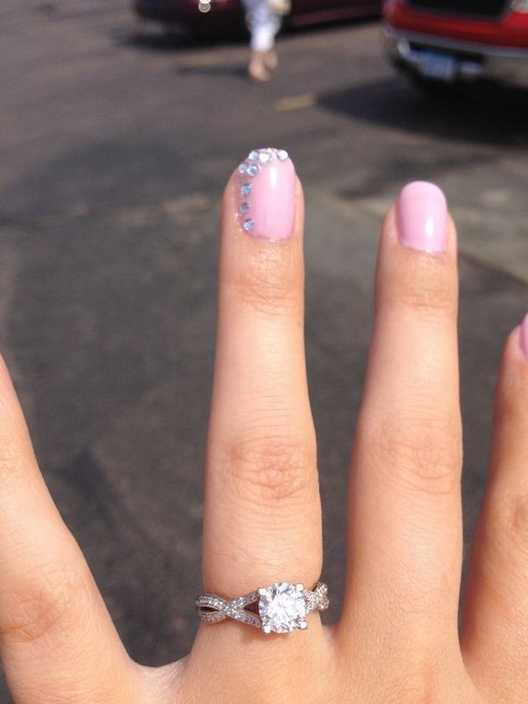 80 The Most Elegant Wedding Nail Art 13