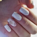 80 The Most Elegant Wedding Nail Art 22
