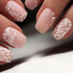 80 The Most Elegant Wedding Nail Art 27