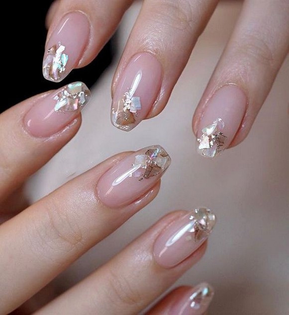 80 The Most Elegant Wedding Nail Art 30