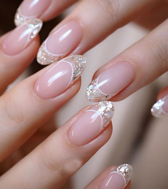 80 The Most Elegant Wedding Nail Art 33