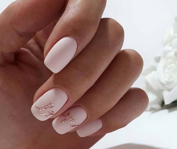 80 The Most Elegant Wedding Nail Art 34