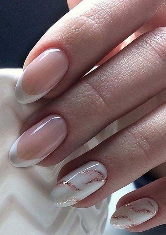 80 The Most Elegant Wedding Nail Art 38