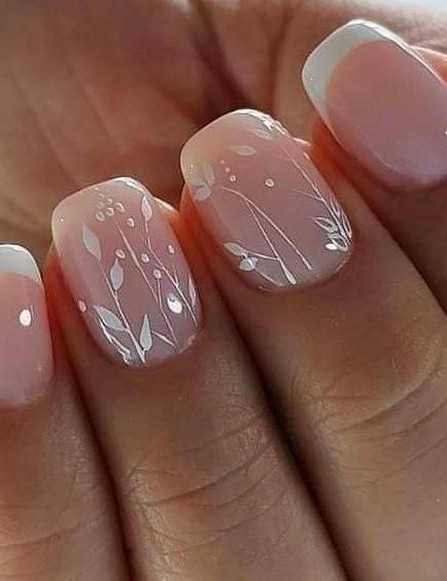 80 The Most Elegant Wedding Nail Art 40