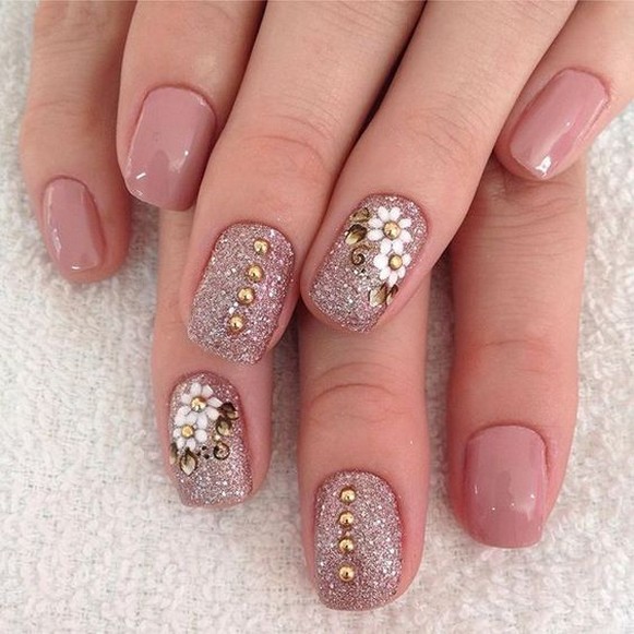80 The Most Elegant Wedding Nail Art 42