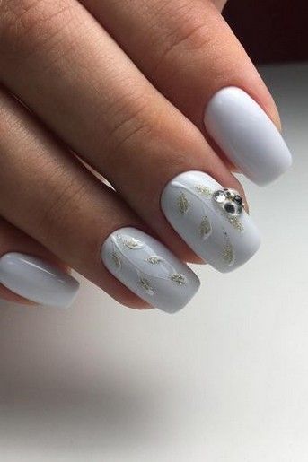 80 The Most Elegant Wedding Nail Art 45