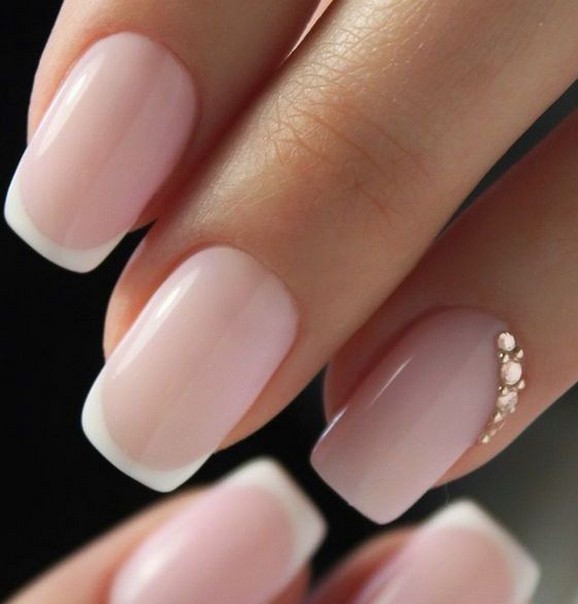 80 The Most Elegant Wedding Nail Art 46
