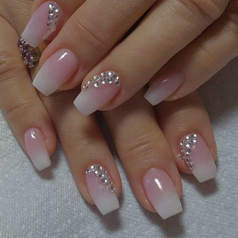 80 The Most Elegant Wedding Nail Art 47