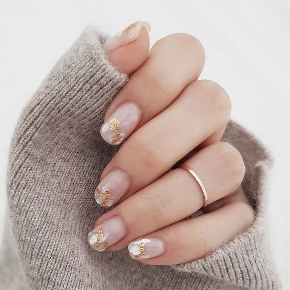 80 The Most Elegant Wedding Nail Art 51