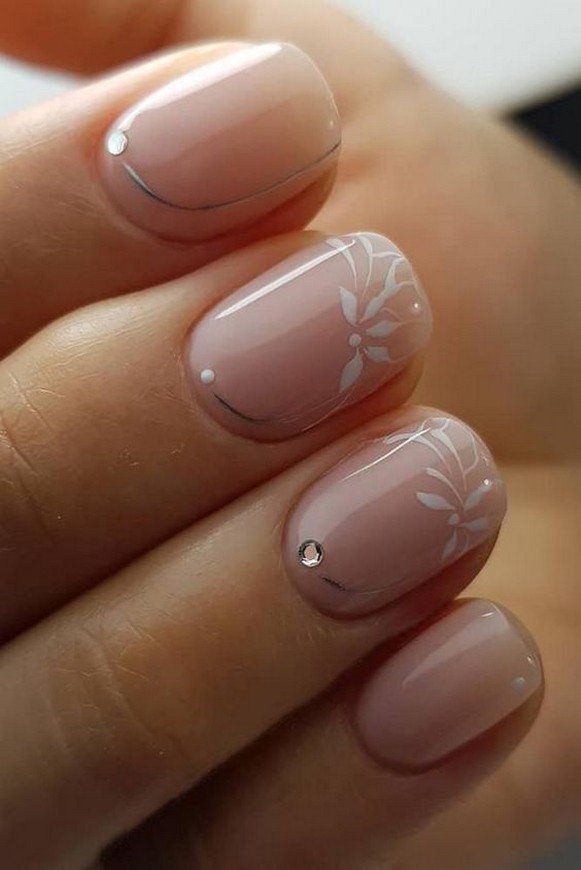 80 The Most Elegant Wedding Nail Art 52
