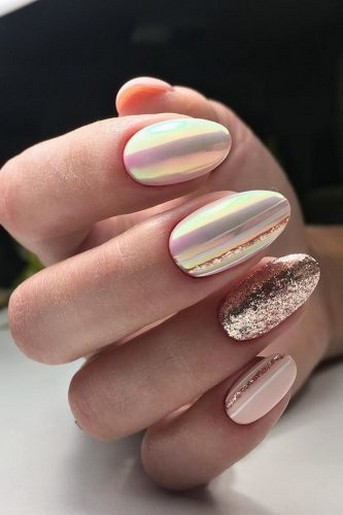 80 The Most Elegant Wedding Nail Art 53