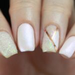 80 The Most Elegant Wedding Nail Art 55