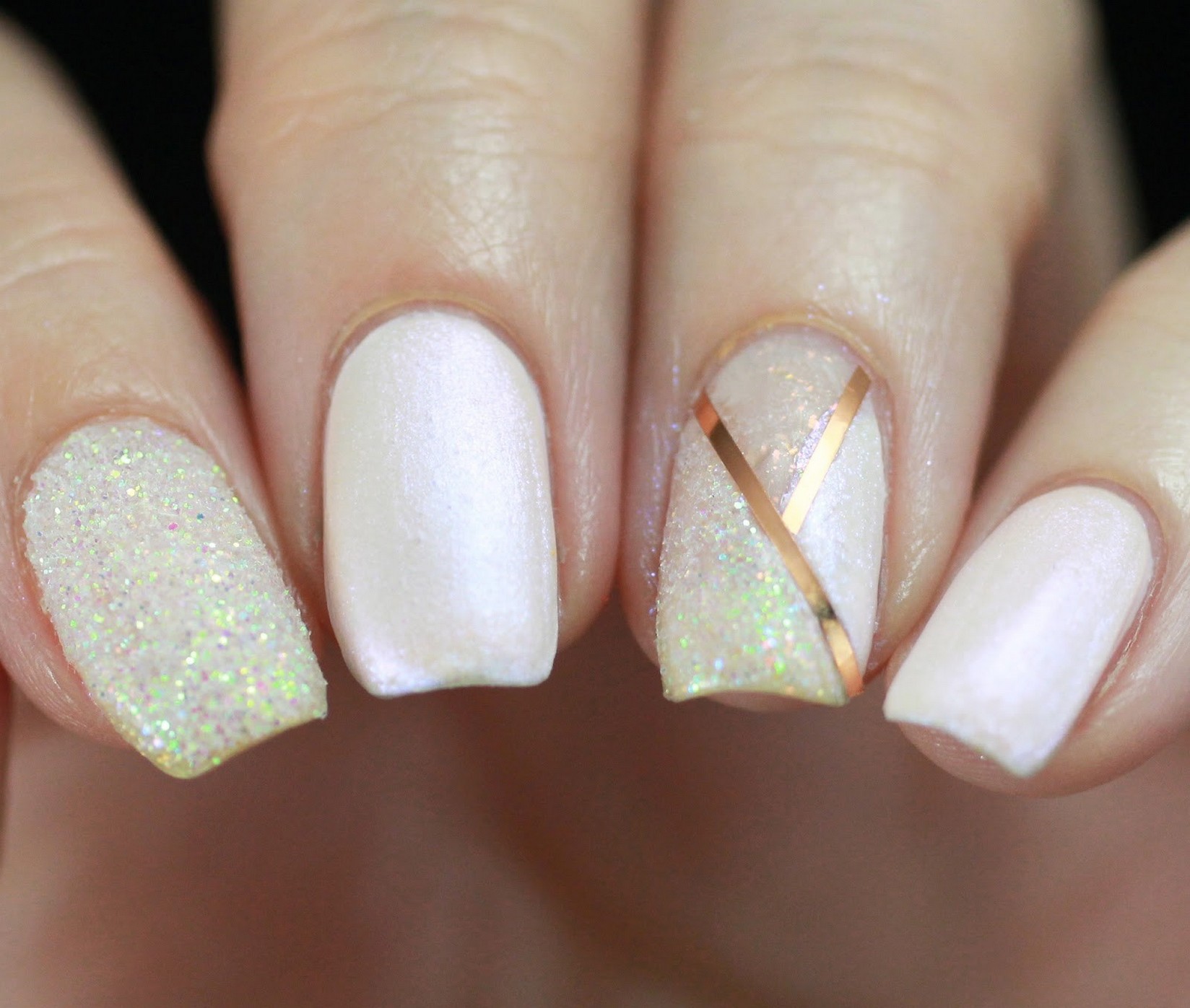 80 The Most Elegant Wedding Nail Art 55