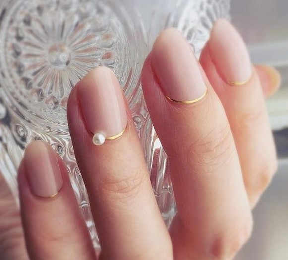 80 The Most Elegant Wedding Nail Art 6