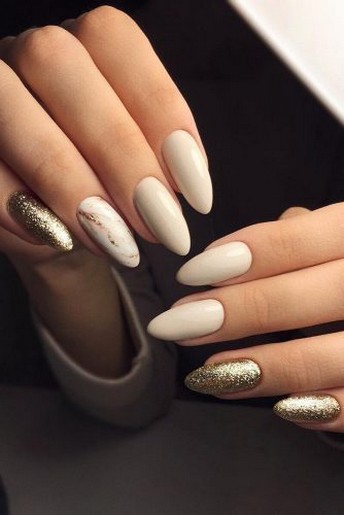 80 The Most Elegant Wedding Nail Art 60