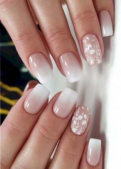 80 The Most Elegant Wedding Nail Art 62