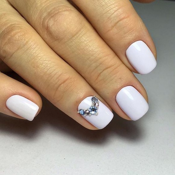 80 The Most Elegant Wedding Nail Art 64