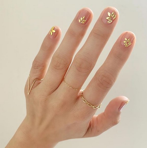 80 The Most Elegant Wedding Nail Art 7