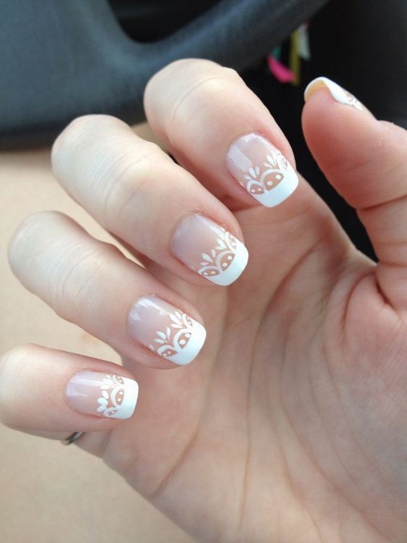 80 The Most Elegant Wedding Nail Art 78