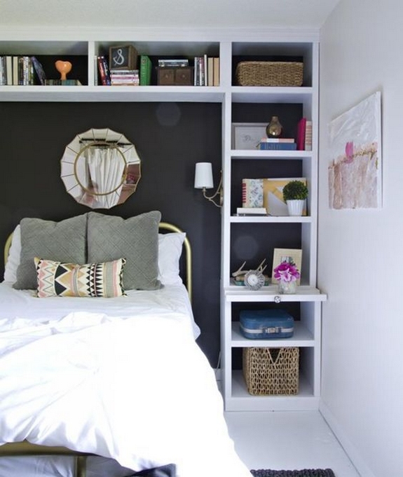 35 Bedroom Storage Ideas Small Spaces for Womens 11